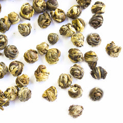 Buddha's Tears Green Tea (Dragon Pearls, Jasmine Pearls)