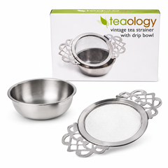 Tea Strainer Vintage style, Stainless Steel