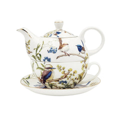 Australian Birds Fine Bone China Tea-for-One Set