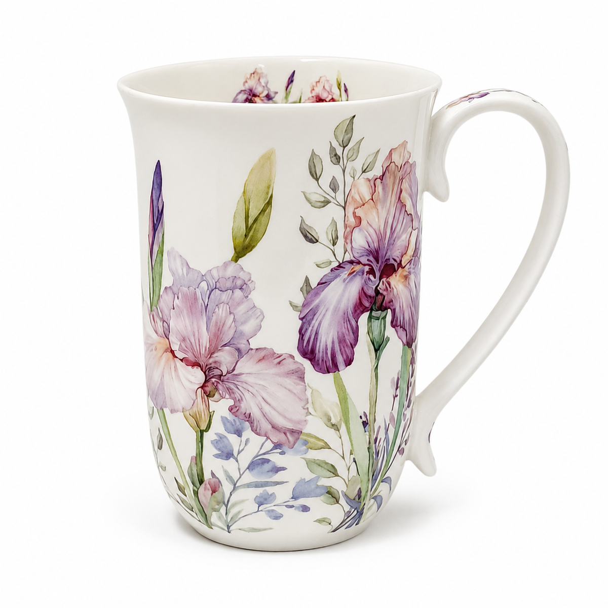 Iris Fine Bone China Tall Mug