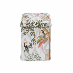 Tea Caddy square Sara Miller Palm Garden