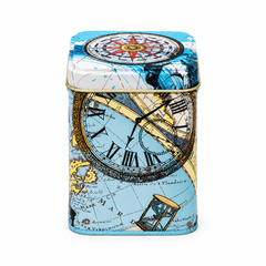 Tea Caddy square 'Nautical Adventure'